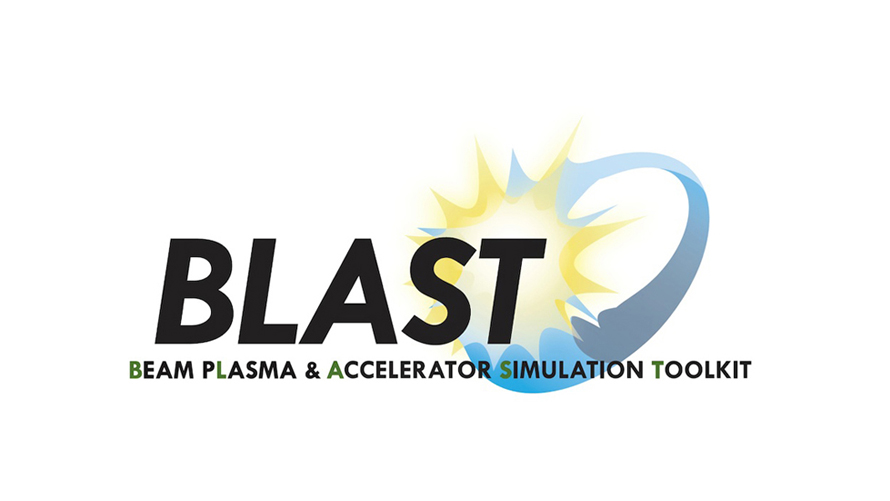 Beam, Plasma, & Accelerator Simulation Toolkit (BLAST) logo